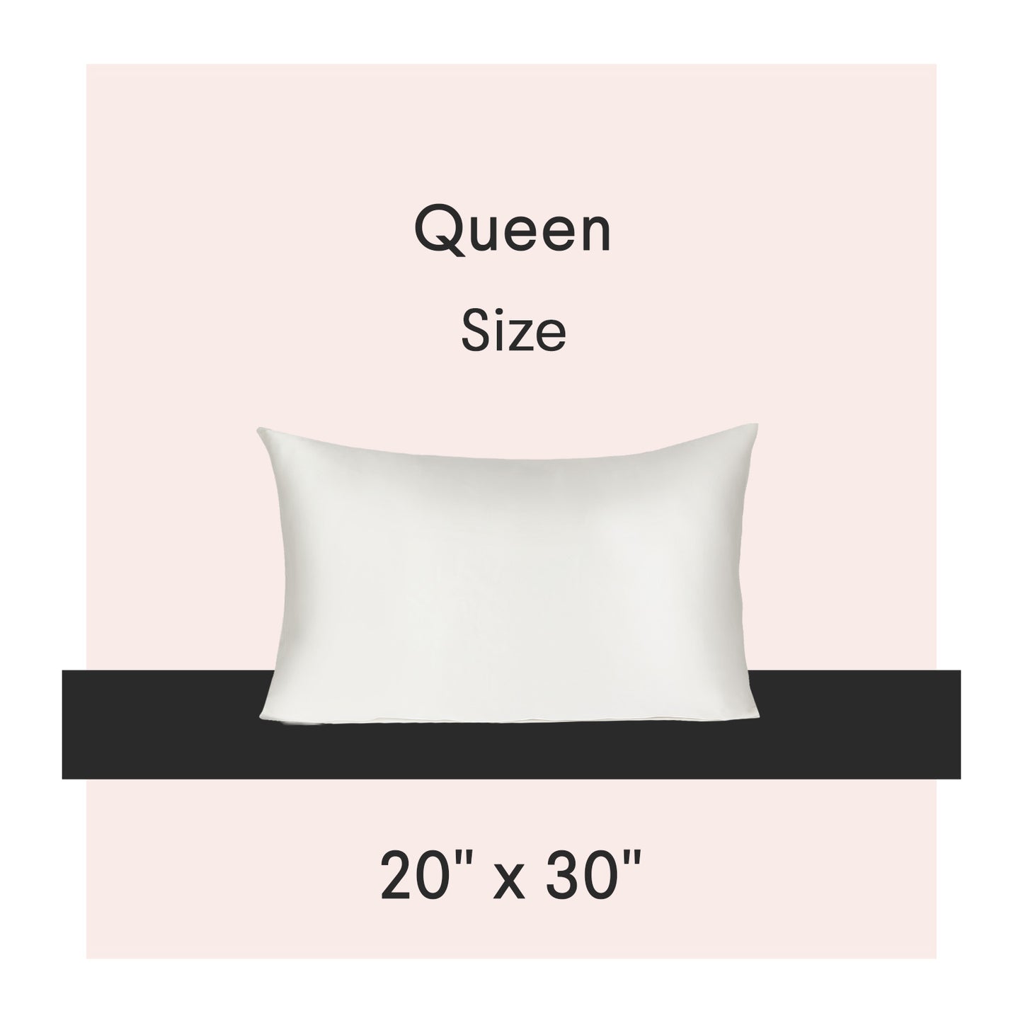 FAUNNA 100% Silk Pillowcase Queen Size (1P)