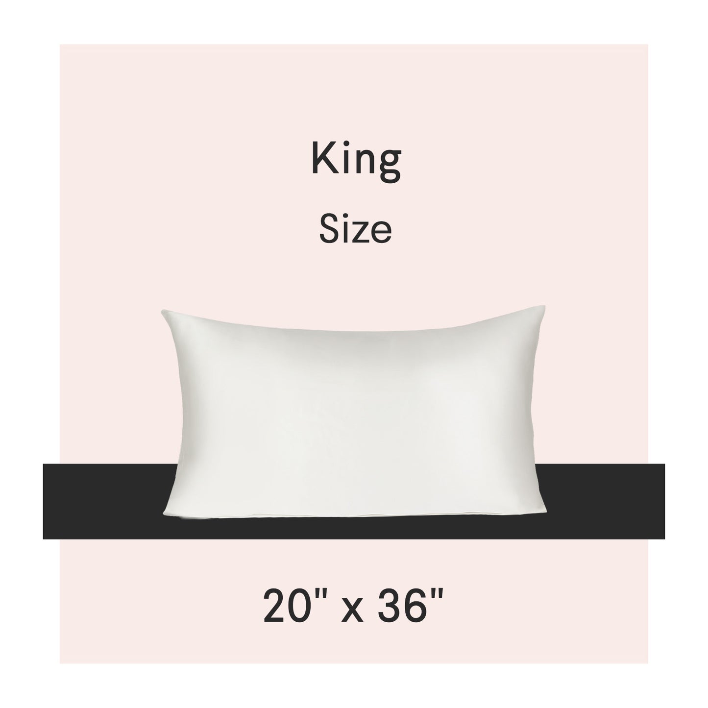 FAUNNA 100% Silk Pillowcase King Size (1P)