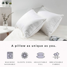 Load image into Gallery viewer, Faunna down alternative pillow - product features
