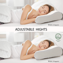 Load image into Gallery viewer, Faunna Sandwich memory foam pillow - Adjustable height design
