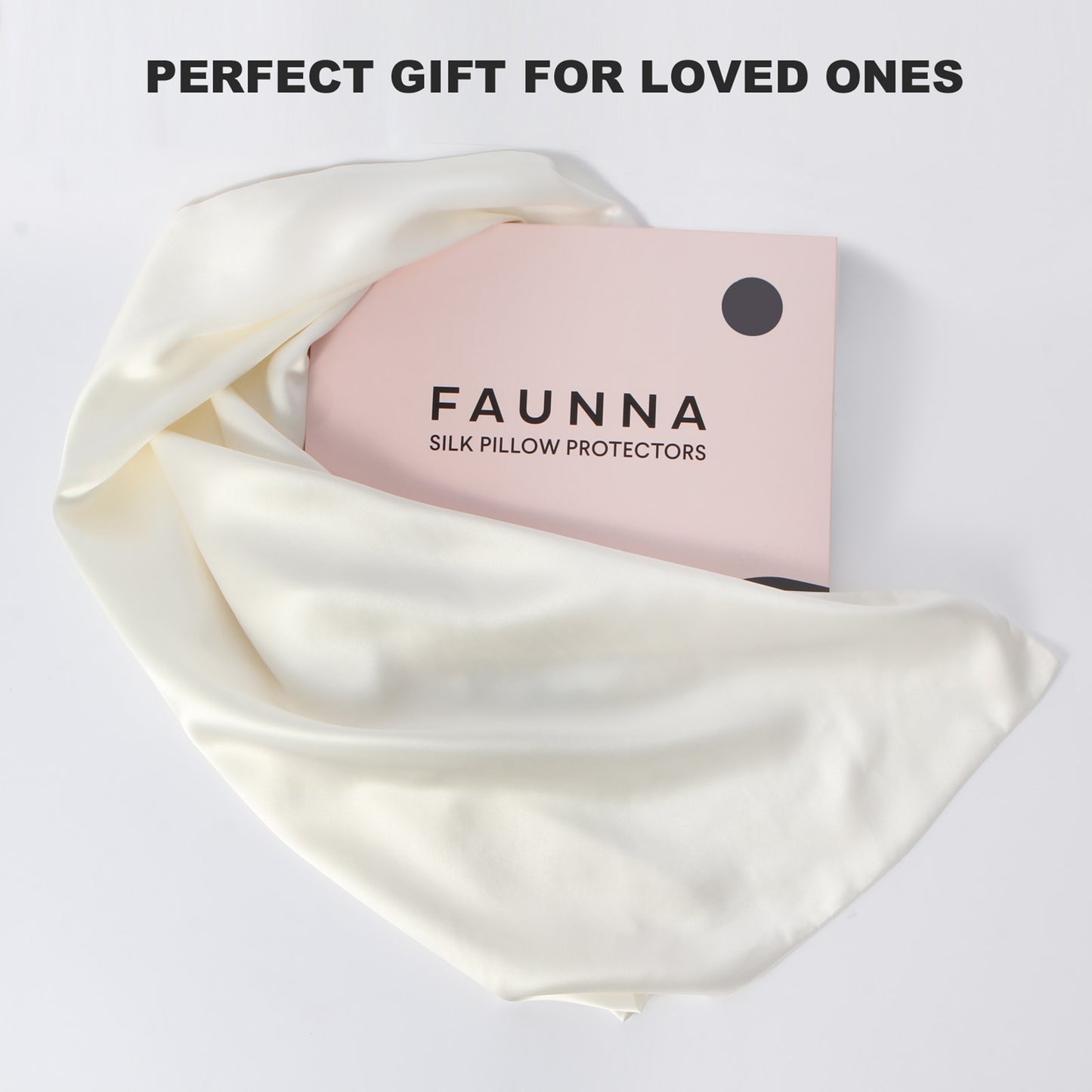 FAUNNA 100% Silk Pillowcase Queen Size (1P)