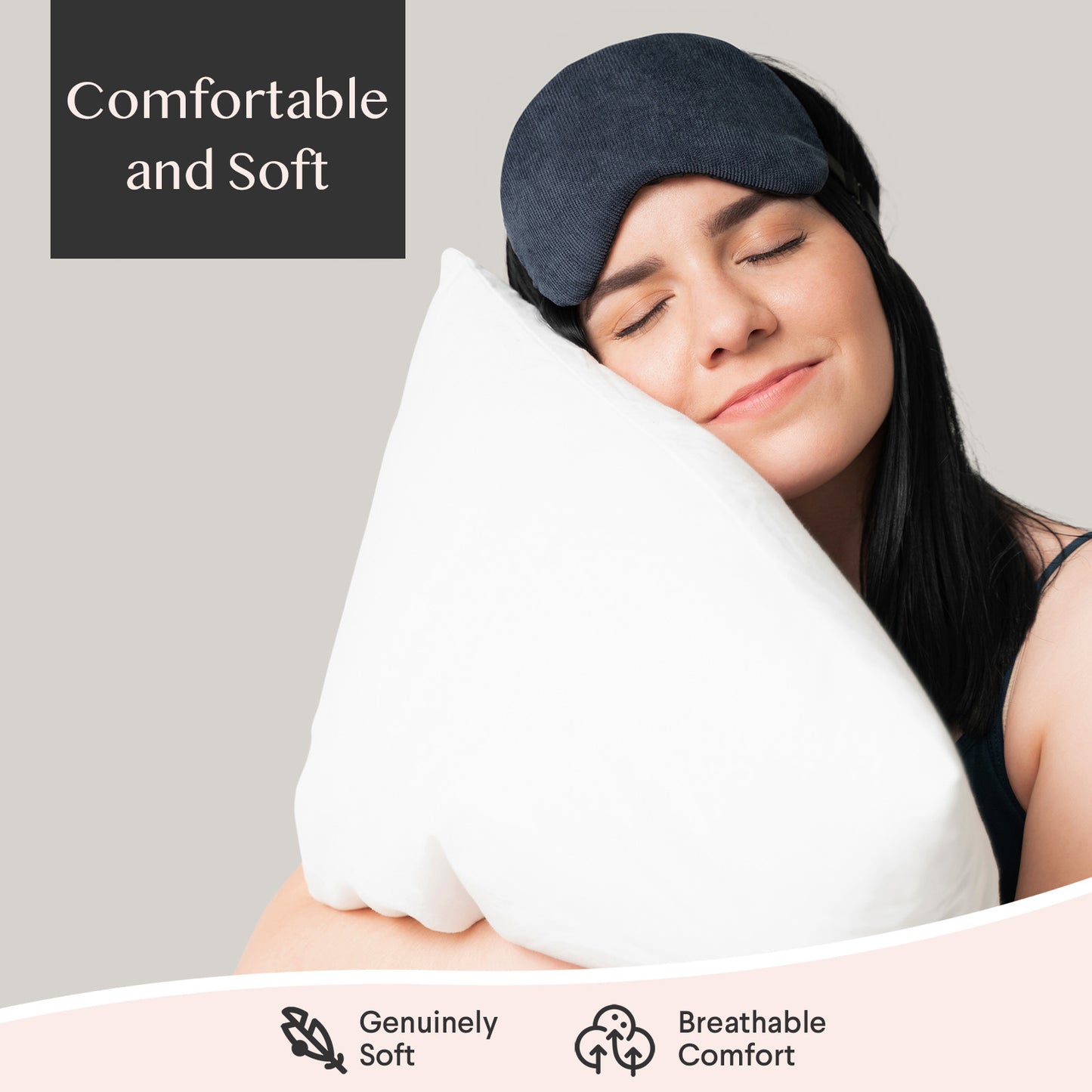 FAUNNA Waterproof Pillow Protectors Zippered, 600 Thread-Count 100% Cotton, Premium Bed Pillowcases Covers, Stain Proof, Soft, Comfortable, Quiet, Breathable, Queen Size, 20 x 30 inch, White, 2 Pack